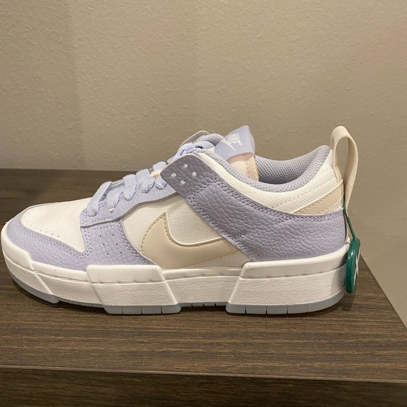BRAND NEW Nike Dunk Low Disrupt Summit White Ghost w/ Authenticity Verified Tag - Picture 3 of 11